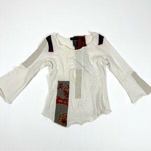 Vintage Custo Barcelona Patchwork Top
